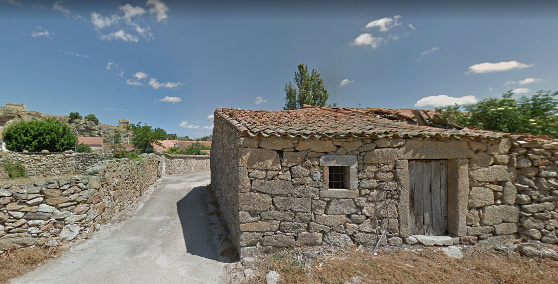 Exterior de una fragua de Tamame