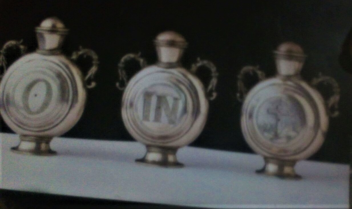 Santos Óleos en la sacristía